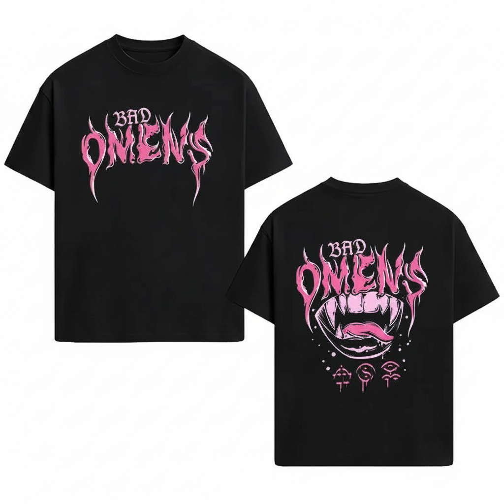 Wolfforge Outfitters Black Streetwear Tee - white background product photo